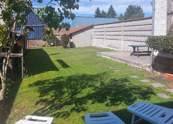 De Campagne Avec Jardin Semesterbostad *